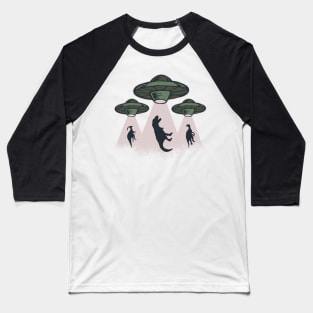 Dinosaur Conspiracy Baseball T-Shirt